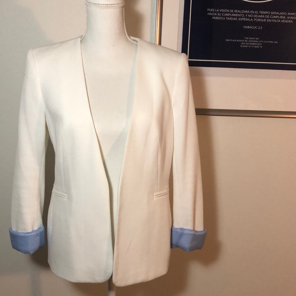 Off white blazer